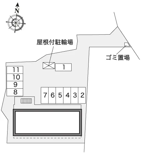 ★手数料０円★刈谷市野田町　月極駐車場（LP）